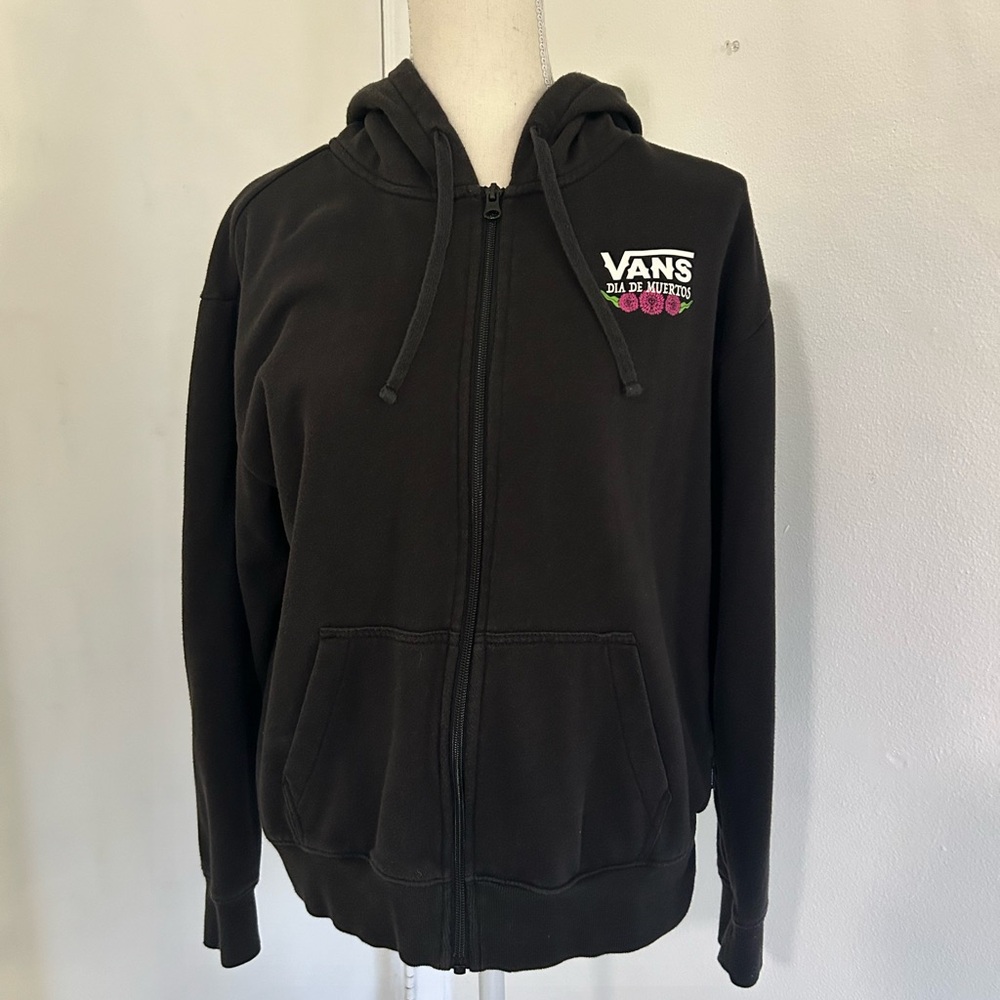 Vans dia de muertos collection zip up hoodie